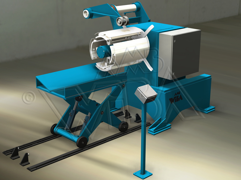 Abcoiler mit Coilwagen